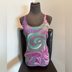 Vibrant Swirl Women's Tank Top